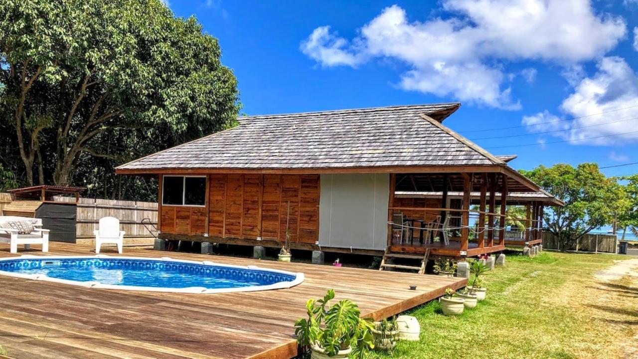 فيلا Raiatea - Bungalow Nautilus Lagoon أوتوروا المظهر الخارجي الصورة
